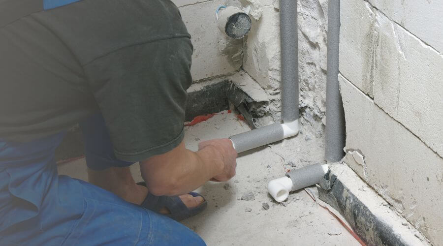 Expert burst pipe repair services in Paris, AR